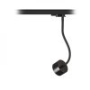 PIXIE libanyak háromfázisú áramkörös sínre fekete  230V LED GX53 7W