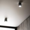 PIXIE mennyezeti lámpa fekete króm 230V LED GX53 7W