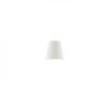 CONNY 15/15 lámpabúra  Polycotton fehér/fehér PVC  max. 28W