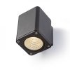 MIZZI SQ I fali lámpa antracitszürke 230V LED 12W 44° IP54 3000K