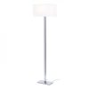 PLAZA állólámpa fehér króm 230V E27 42W