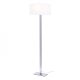 PLAZA állólámpa fehér króm 230V E27 42W