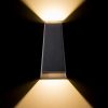 PIA fali lámpa antracitszürke 230V LED 2x3W IP54 3000K