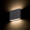 CHOIX 114 fali lámpa antracitszürke 230V LED 2x3W IP54 3000K
