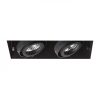 ELECTRA II  fekete  230V GU10 2x50W