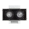 ELECTRA II  fekete  230V GU10 2x50W