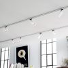 FANGIO háromfázisú áramkörös sínre ezüstszürke  230V LED 25W 36°  3000K