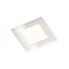 SLENDER SQ 8 süllyesztett lámpa matt nikkel 230V LED 3W 3000K
