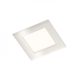 SLENDER SQ 8 süllyesztett lámpa matt nikkel 230V LED 3W 3000K