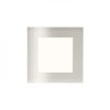 SLENDER SQ 8 süllyesztett lámpa matt nikkel 230V LED 3W 3000K