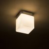 ESICA SQ mennyezeti lámpa króm 230V LED 6W IP44 3000K