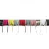FIT 3x075 1fm textil kábel piros