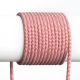 FIT 3x075 1fm textil kábel piros/fehér