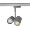 BEEBA II háromfázisú áramkörös sínre ezüstszürke  230V GU10 2x35W