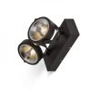 KELLY LED II fali lámpa fekete 230V LED 2x12W 24° 3000K