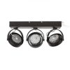 KELLY LED III fali lámpa fekete  230V LED 3x12W 24°  3000K