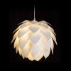 ENCOMBRE függő lámpa fehér PVC 230V E27 42W