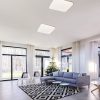 SEMPRE SQ 63 mennyezeti mozgásérzékelős  tej akril 230V LED 76W  3000K