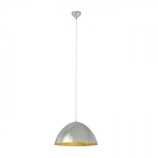 MERYLYN 48 függő lámpa  csiszolt alumínium/arany lakk 230V E27 42W
