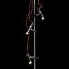 VIPER III mennyezeti lámpa fekete króm 230V LED 3x3W 60°  3000K