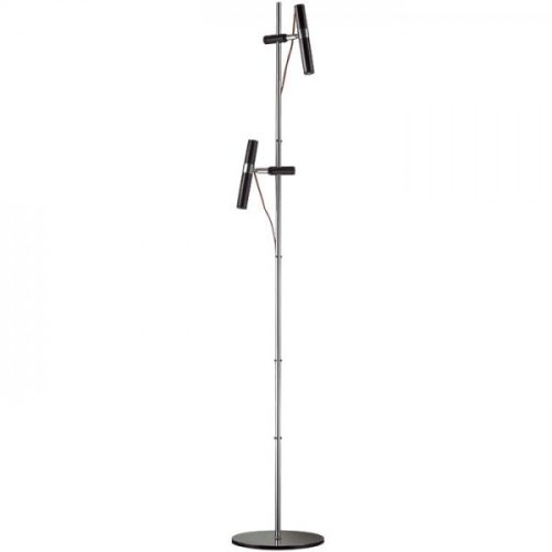 VIPER FL  fekete króm 230V LED 2x3W 60°  3000K