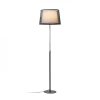 ESPLANADE állólámpa átlátszó fekete/fehér króm 230V E27 42W