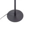 ESPLANADE állólámpa átlátszó fekete/fehér króm 230V E27 42W