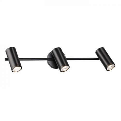 BOGARD III fali lámpa matt fekete  230V LED 3x5W 40°  3000K