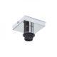 SOLO SQ mennyezeti lámpa alap króm 230V E27 53W