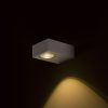 KORSO I fali lámpa szálcsiszolt alumínium 230V LED 5W 120° IP54 3000K
