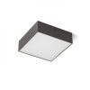 LARISA SQ 17 mennyezeti lámpa fekete  230V LED 15W  3000K