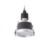 MAJESTIC   szálcsiszolt alumínium 230V GU10 35W IP44