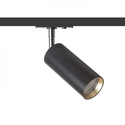 MAVRO egyfázisú áramkörös sínre fekete/aranysárga  230V LED 12W 38°  3000K