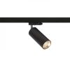 MAVRO háromfázisú áramkörös sínre fekete/aranysárga  230V LED 12W 38°  3000K