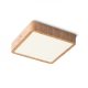 HUE SQ 17 DIMM mennyezeti lámpa dekoratív bükk 230V LED 18W 3000K
