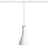 PULIRE CON egyfázisú áramkörös sínre  opál üveg/fa 230V E14 28W