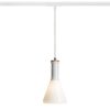 PULIRE CON egyfázisú áramkörös sínre  opál üveg/fa 230V E14 28W