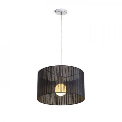 GLAMOUR 35/20 függő lámpa fekete 230V E27 28W