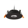 SPRAY 9 süllyesztett lámpa fekete 230V LED 7W 24° 3000K