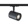 CADENZA egyfázisú áramkörös sínre fekete  230V LED GU10 10W