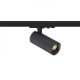 FORZA egyfázisú áramkörös sínre fekete  230V LED GU10 10W