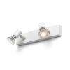 TRICA II fali lámpa fehér 230V GU10 2x25W