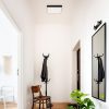 LARISA SQ 40 mennyezeti lámpa fekete 230V LED 50W 3000K