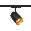CONNOR egyfázisú áramkörös sínre fekete/aranysárga  230V LED GU10 10W