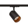 CONNOR egyfázisú áramkörös sínre fekete/aranysárga  230V LED GU10 10W