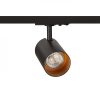 CONNOR egyfázisú áramkörös sínre fekete/aranysárga  230V LED GU10 10W