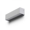 CAMARGUE fali lámpa ezüstszürke szatén üveg 230V LED 6W IP65 3000K
