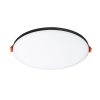 BJORK R 16 süllyesztett lámpa fekete 230V LED 12W 3000K