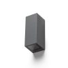 DESMOND II fali lámpa antracitszürke 230V GU10 2x35W IP44
