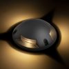 TOPTOP S III antracitszürke 230V LED 3x1W IP67 3000K